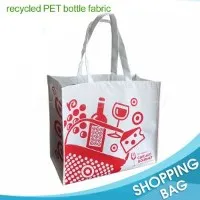 Piombo gratis post-consumo riciclati RPET in bottiglia plastica Shopper riutilizzabili Eco-friendly Tote Bag Made in China