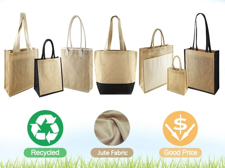burlap material bag
