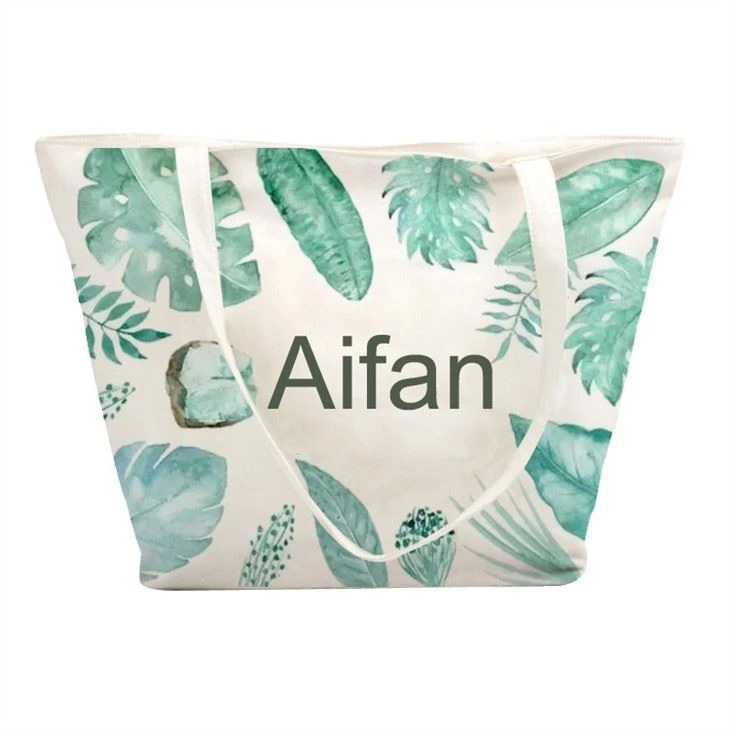 Long Handle Cotton canvas shipping bags (3)